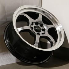 16x7 Hyper Black Wheels Vors Lt61 4x1004x114.3 35 Set Of 4 73.1