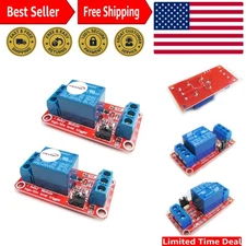 2-Pack 5V Relay Module with OPTO Isolation, 10A Switch for Advanced Projects