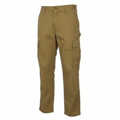 LEVI'S XX Cargo Herren Hose W31/L30 braun Straight Fit Zip Utility Taschen *