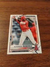 2021 Bowman Draft Alexander Ramirez #BD-110 Los Angeles Angels (N)