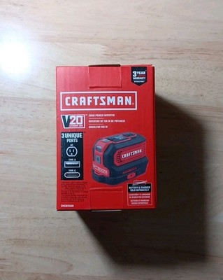Craftsman V20 150W Portable Power Station Inverter CMCB1150B - Tool Only, NEW!