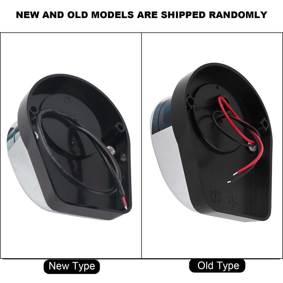 Signalling Light Led 12V Boat Marine Yacht Bi Color LED Signal Light Bow Navigation Lamp RHS ...
