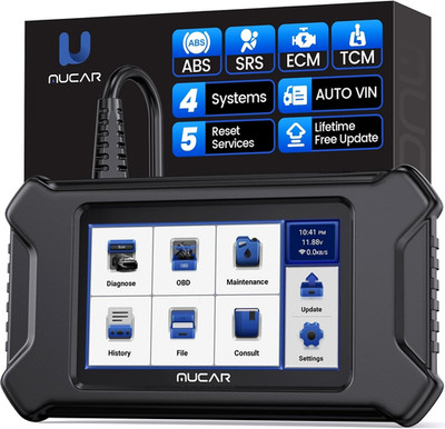 Mucar CS4 OBD2 Auto Scanner 4-System Diagnosegerät + 5 Resets ABS SRS TCM EPB