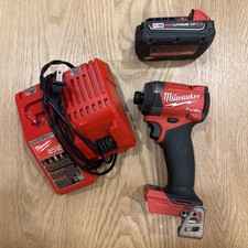 Milwaukee M18 Impact Driver 2953-20 with 2ah Battery and Charger Combo Used