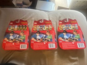 3 LEGO Ninjago Spinners Cole  2170, Wyplash 2175, Kruncha 2174 New Sealed!