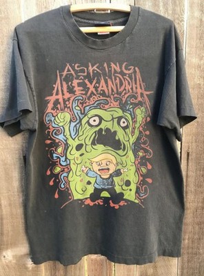 2009 Asking Alexandria Stand Up And Scream Monster Band Unisex Shirt KH16218