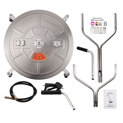 #ad #ad 30 inch Surface Cleaner for Pressure Washer 6000 PSI Stainless Steel Dual $315.34