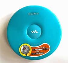 Sony Walkman D-EJ002 Portable CD Player blue Tested  Working OK