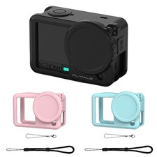 For DJI OSMO Action 6 Camera Silicone Protective Cover Case Lens Cap Accessories