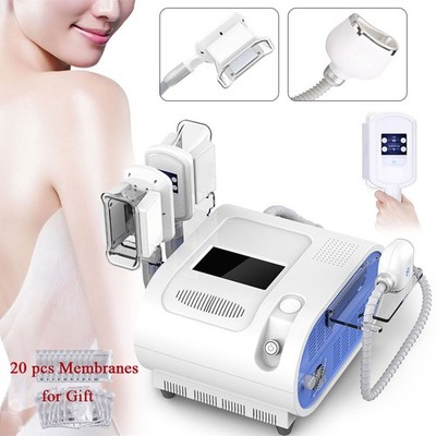 Cool Freeze Beauty Machine 3 Handles for Facial & Body Line Improvement Salon