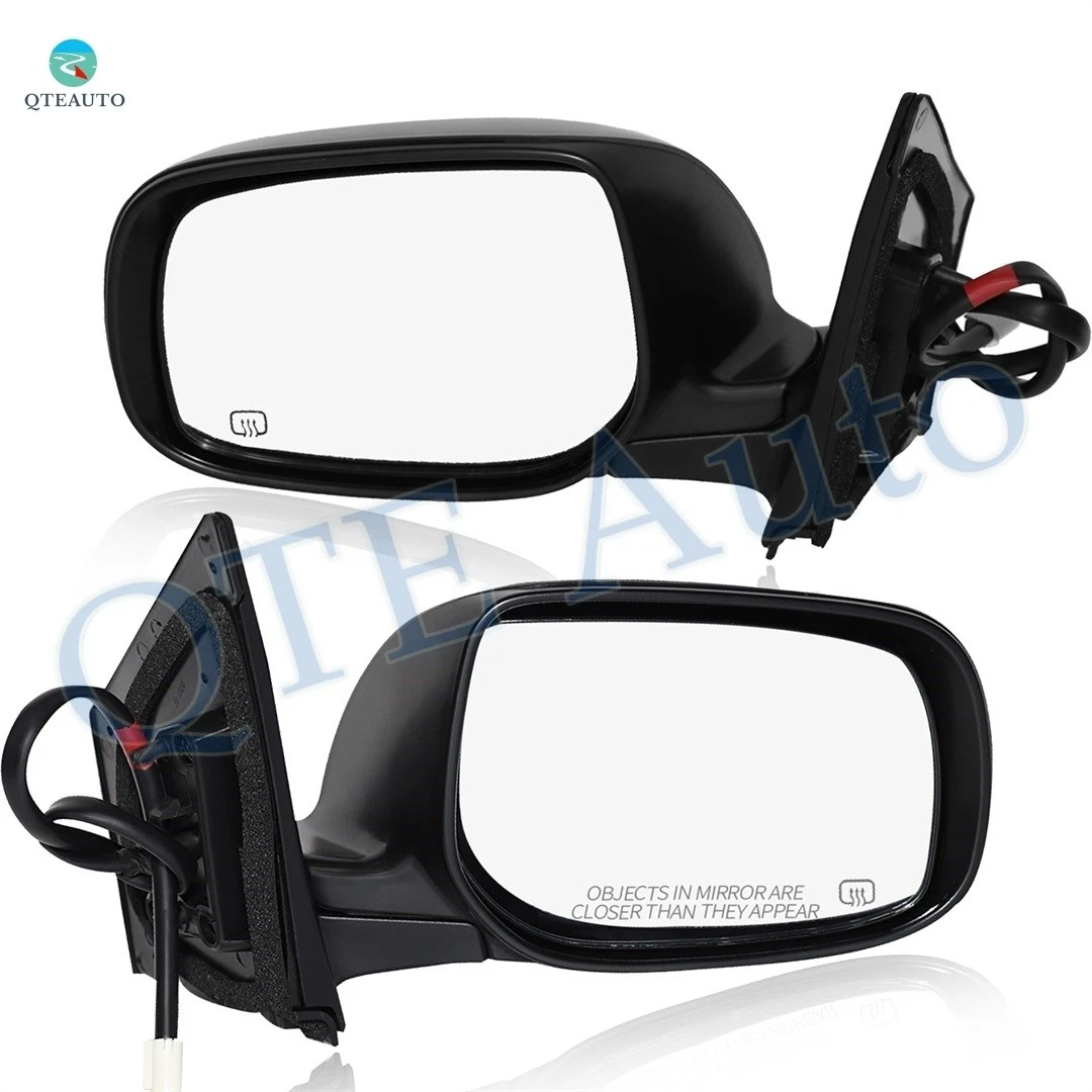 2 Left-Right Side Power Heated Foldaway View Mirror For 2009-2013 Toyota Corolla