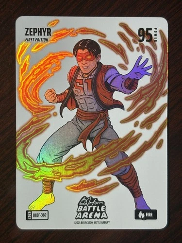 2026 Bo Jackson Battle Arena Griffey Zephyr Jung Hoo Lee Blizzard Fire Foil SSP