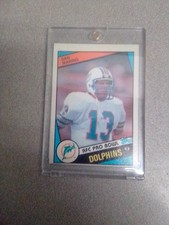 dan marino rookie card Topps Archives AFC Pro Bowl card is not mint but it good