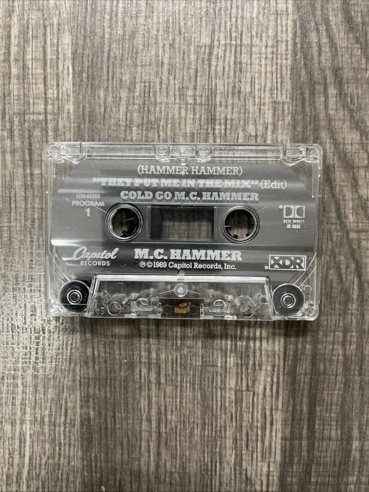 M.C. Hammer - They Put Me In The Mix Cassette Single (1989) - Image 4 of 4
