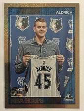 2016-17 Panini NBA Hoops Cole Aldrich 03/10 Gold Sparkle #180 Rookie RC