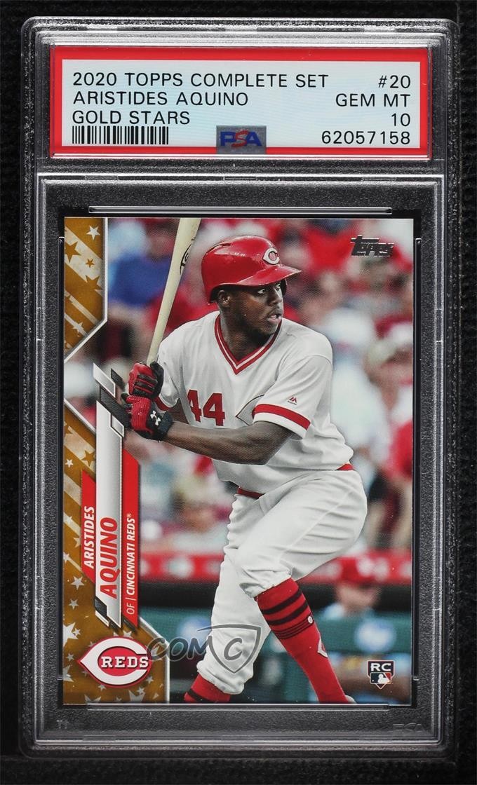 2020 Topps TOPPS COMPLETE SET GOLD STARS #20 Aristides Aquino front