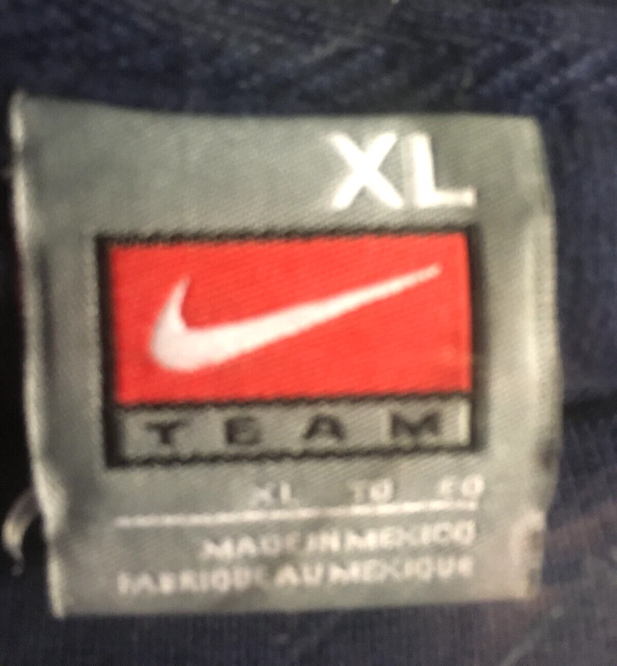 Nike Pace University Setters NCAA Crew Sweatshirt ATHLETICS Blue Mens XL - Image 3 of 4