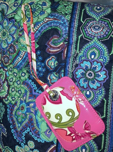 Vera Bradley Lilli Bell Seashore Whale Luggage ID Tag Unused NWOT