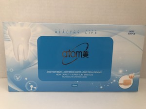 Atomy Toothbrush 99.9% Gold Coated Nano Vitality Brush ...