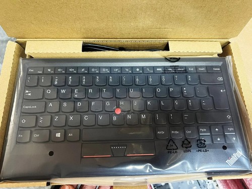 Lenovo Thinkpad 0B47190 ku1255 USB Red Dot Wired Keyboard USA Itlily Portugal - Picture 35 of 36