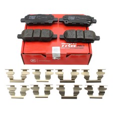 Trw Pro Rear Ceramic Brake Pad Set Pads With Clips Included For Infiniti Nissan