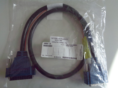 National Instruments SH10F-25M (190654-01)10-Position Plug to 25-Pin D-SUB New