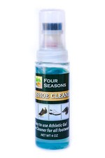 Four Seasons Gel Shoe Dry Cleaner - Athletic, Leather Vinyl Nylon - 4 oz w/Brush