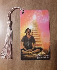 Hierophant- Light Seer Tarot Bookmark Oracle Card Art Deck Gift, Purify &Charged