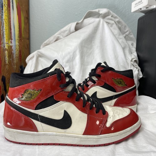 Air Jordan 1 Retro Patent 2003 Chicago Bulls Size US 10.5 - Picture 3 of 12