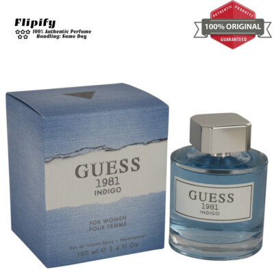 Guess 1981 Indigo Perfume 3.4 oz EDT Spray for Women by Guess