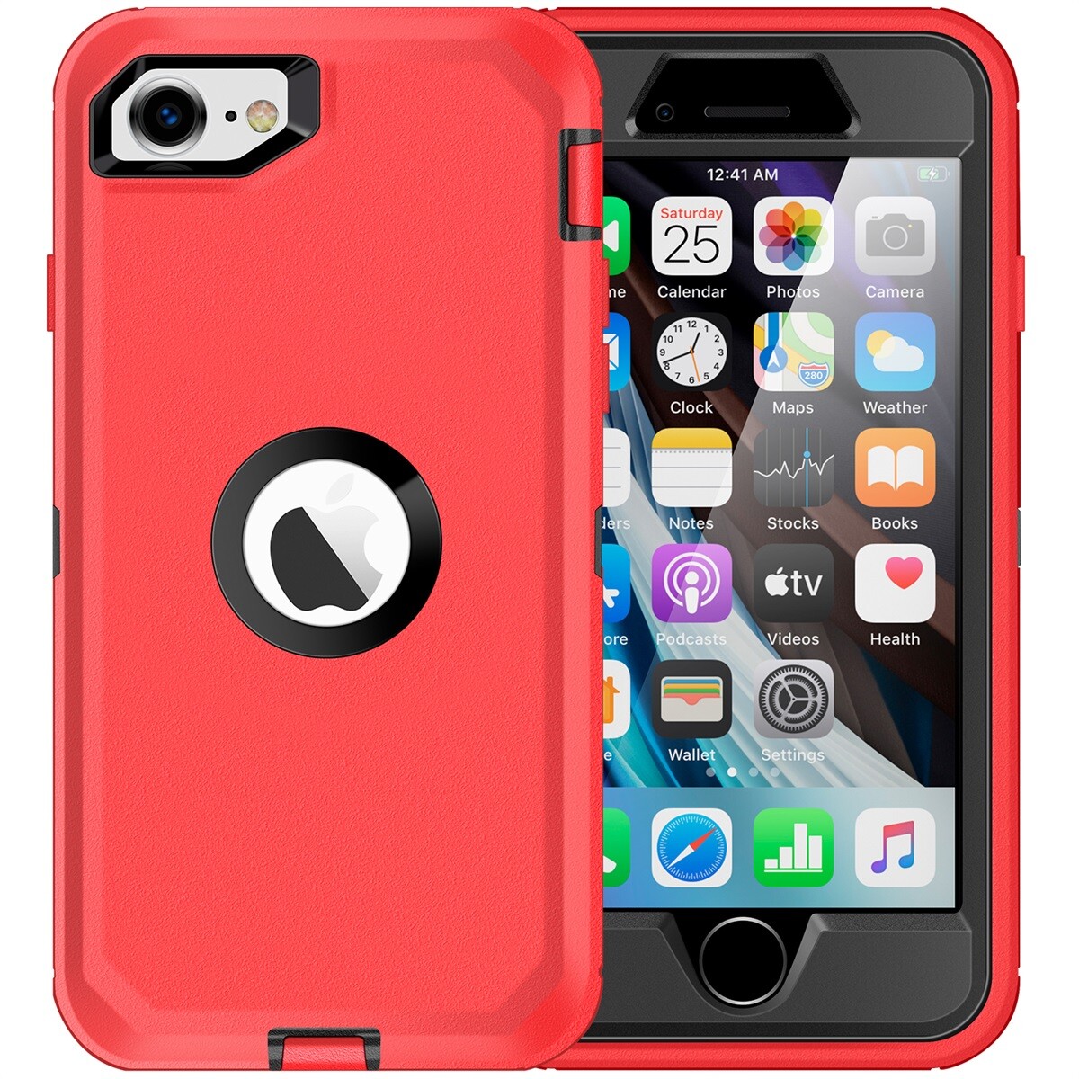 For iPhone 7/8/SE 2020/2022 Case Shockproof Heavy Duty Cover