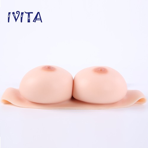 E Cup Silikon Brustformen CD TG Hochdrücken Brüste Transvestism Fake Boobs - Picture 7 of 9