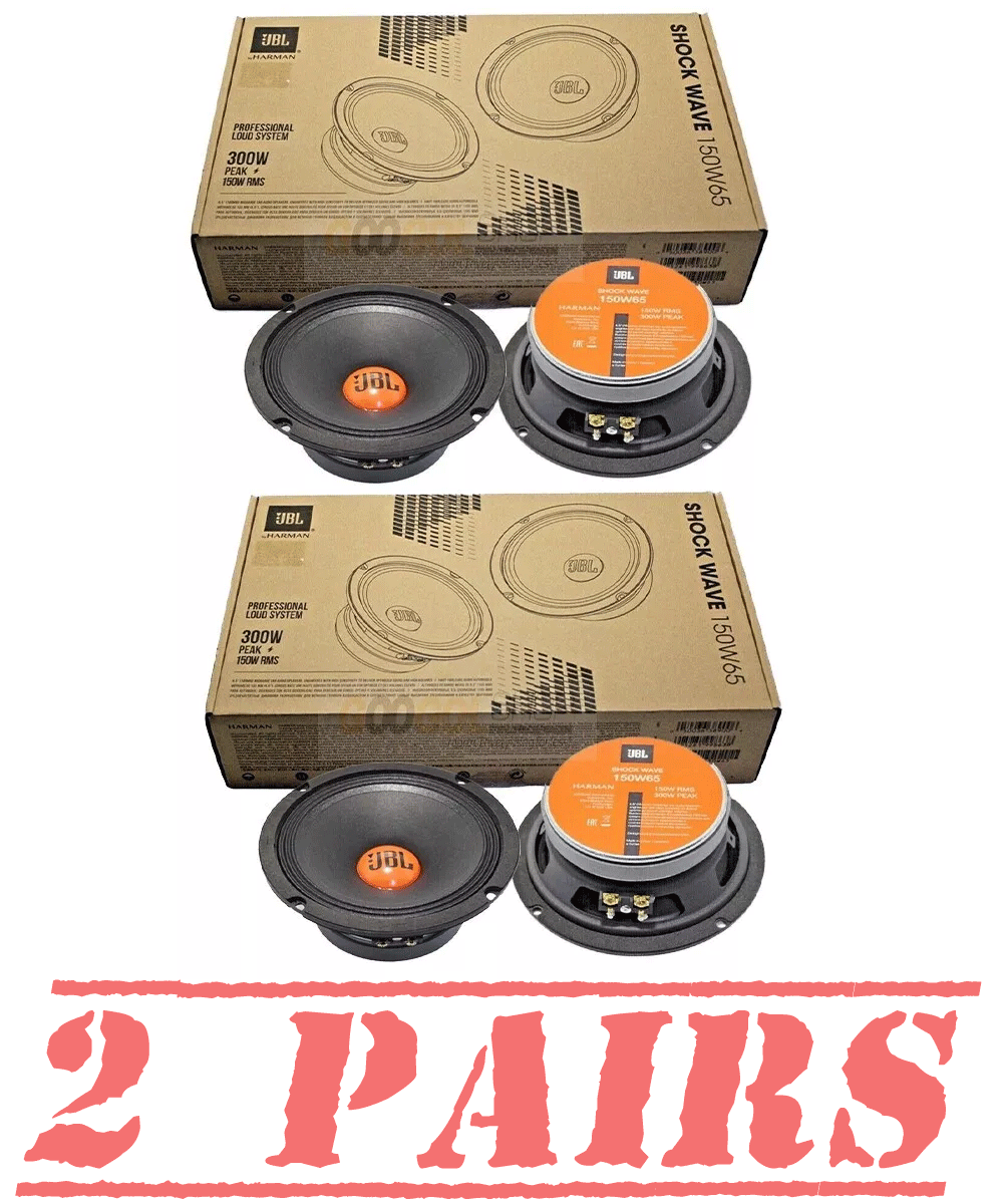 １点のみ JBL Shock Wave 150W65 JBL Shock Wave 150W65 6.5