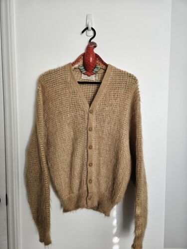 60s fuzzy mohair cardigan - Gem 60s fuzzy mohair cardigan - Gem