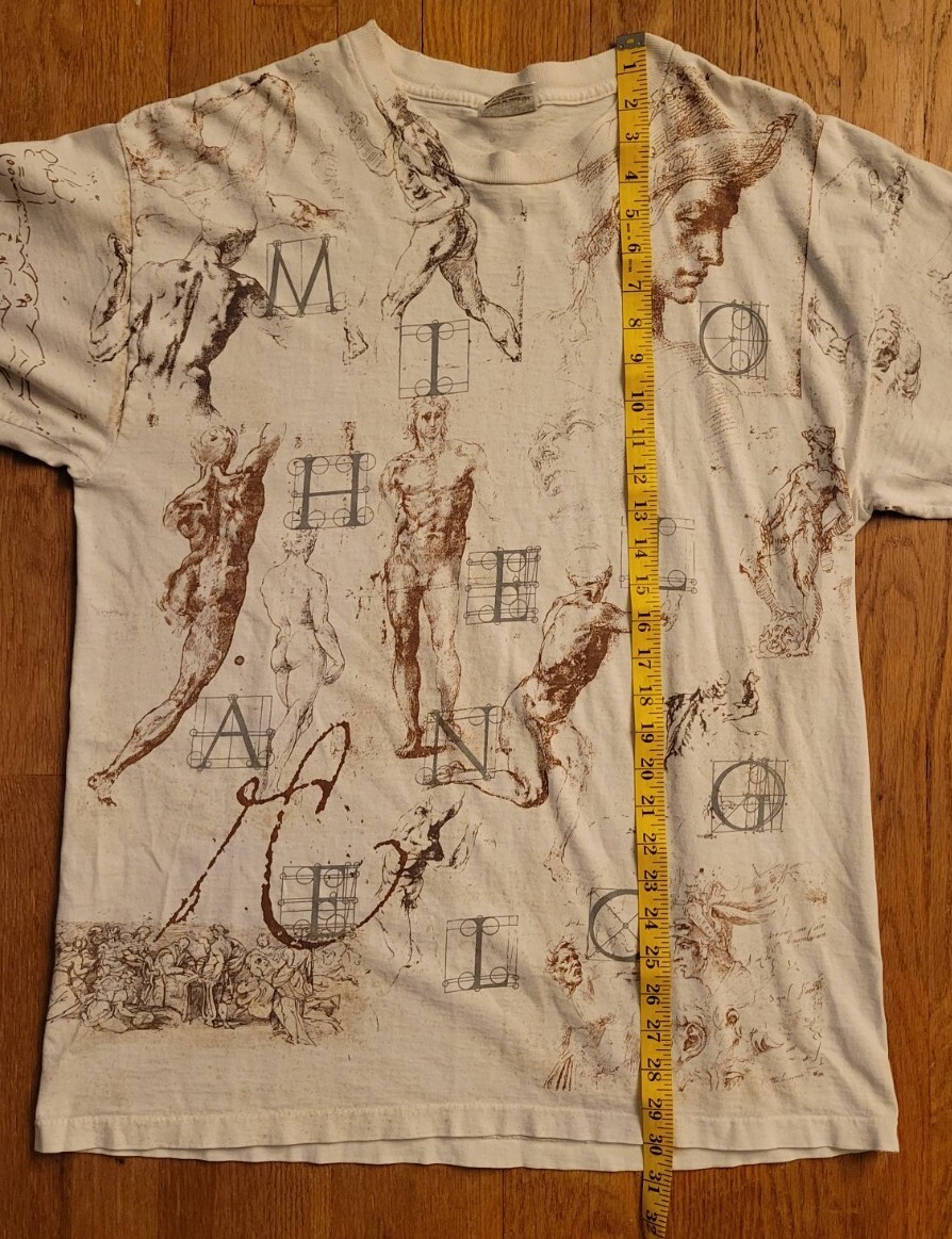 eimy istoire★Michelangelo art プリントTシャツ★ EIMY ISTOIRE エイミーイストワール eimy istoire Michelangelo art