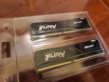 16GB DDR4 Memory Ram Kingston Fury Beast 2666 Mhz PC4-21300 288-pin Desktop DIMM
