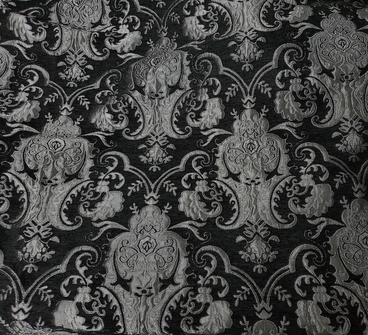 Chenille BAROQUE UPHOLSTERY Fabric Jacquard Damask, 54 Chenille BAROQUE UPHOLSTERY Fabric Jacquard Damask, 54
