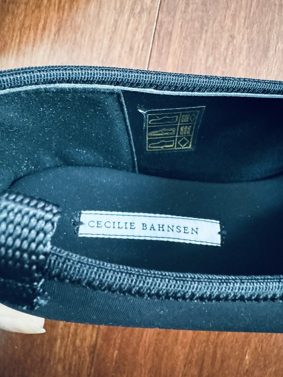 Cecilie Bahnsen Slim Bow Details Ballerina Flat Black Eu 38 Cecilie Bahnsen Slim Bow Details Ballerina Flat Black Eu 38