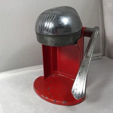 Vintage Juice O'Mat Rival Single Action Red Silver #1