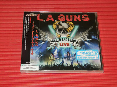 4BT L.A. GUNS COCKED AND LOADED LIVE JAPAN CD
