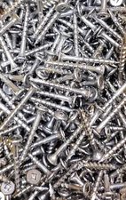 #8 x 1-1/4" Stainless Steel Deck Screws Square Drive Wood/Composite  All Qty's.