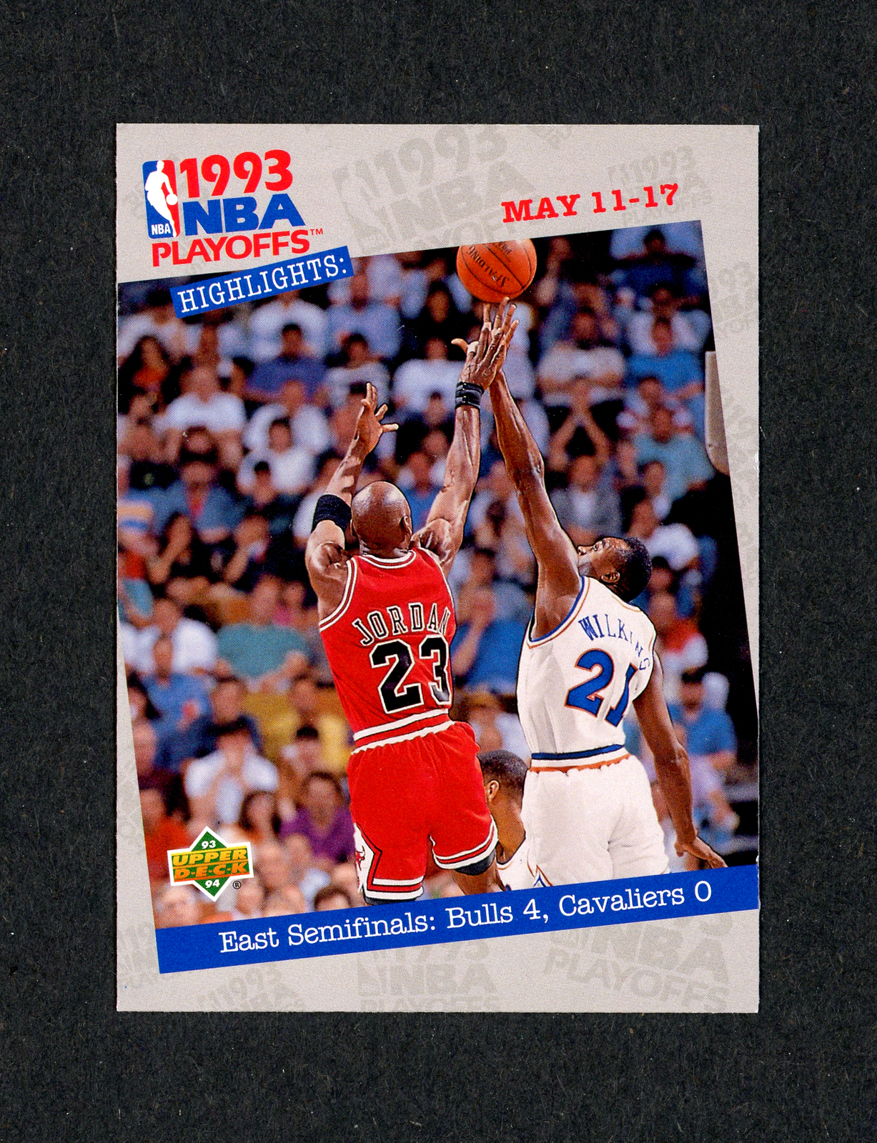 1993-94 Upper Deck Michael Jordan Chicago Bulls Basketball #187 ***Sharp***