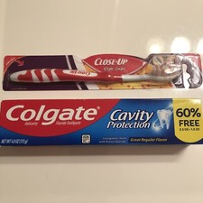 COLGATE (4 Oz) Tube REGULAR FLAVOR Anti-Cavit...
