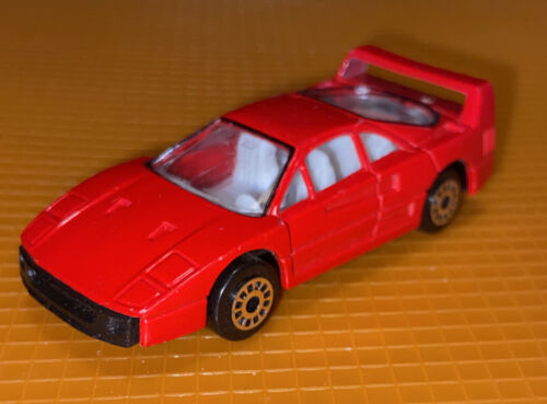 Vintage Unbranded Ferrari Rare Red Original Old Car Free Shipping 1:64 Scale +++ - Picture 1 of 7