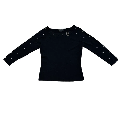 Fancy top black sweater