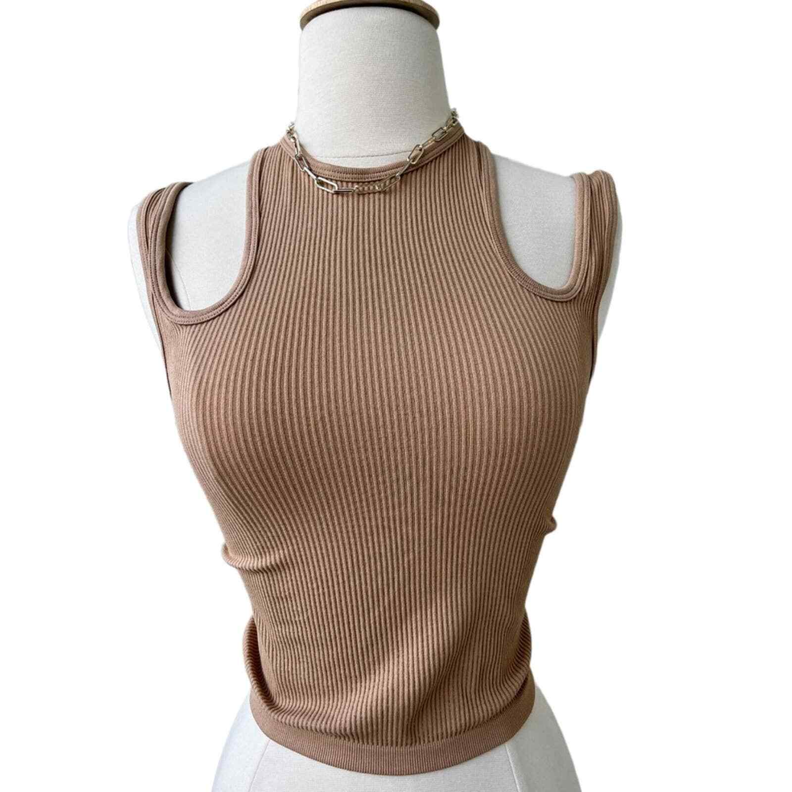 Zara Ribbed Top Festival Cine Madrid