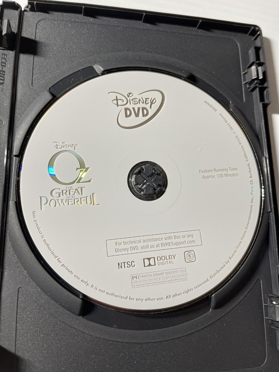 Oz the Great and Powerful DVD ( No Digital Copy) - MOVIE