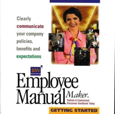 Employee Manual Maker 4.0 PC MAC CD publish personnel handbook, company policy