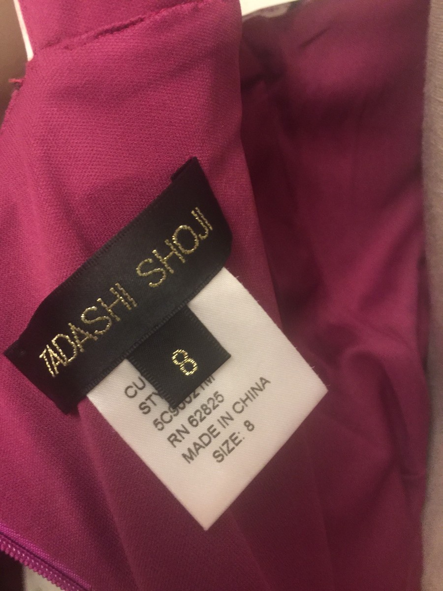 Tadashi Shoji SZ 8 Multicolor Polyester Spandex Dress | eBay