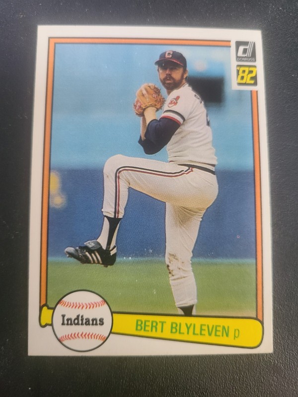 Bert Blyleven 1982 Donruss #111 Cleveland Indians